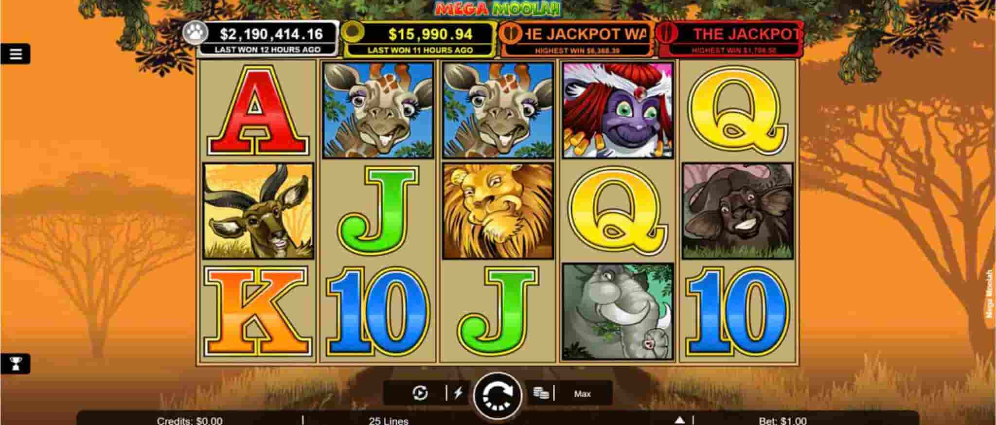 Mega Moolah Slot