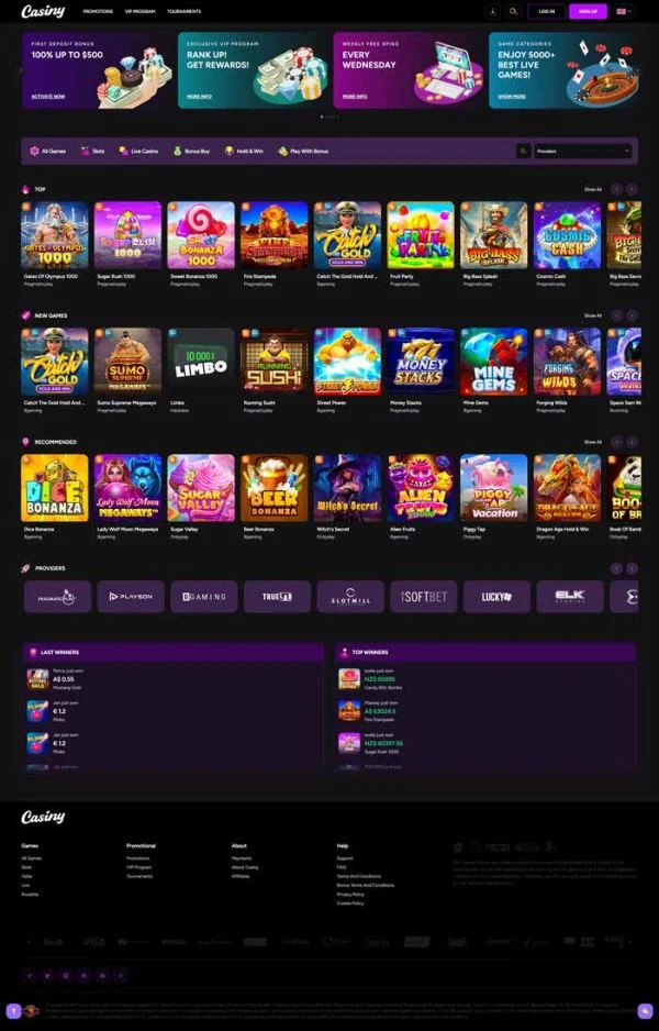 casiny casino tablet