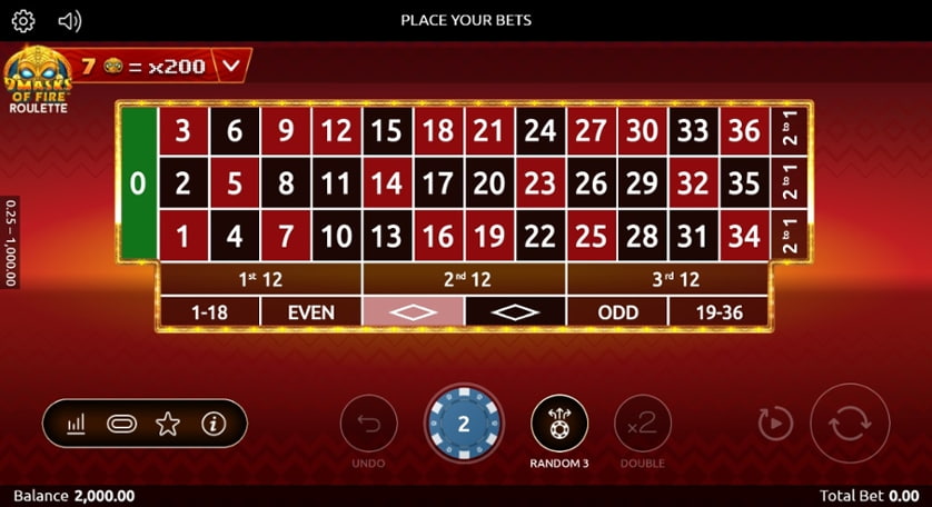 Epic Strike Roulette 9 Masks of Fire